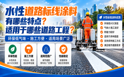 水性道路标线涂料有哪些特点？适用于哪些道路工程？
