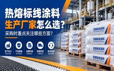 热熔标线涂料生产厂家怎么选？采购时重点关注哪些方面？